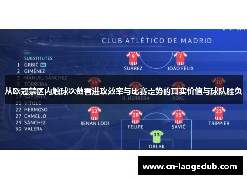 从欧冠禁区内触球次数看进攻效率与比赛走势的真实价值与球队胜负